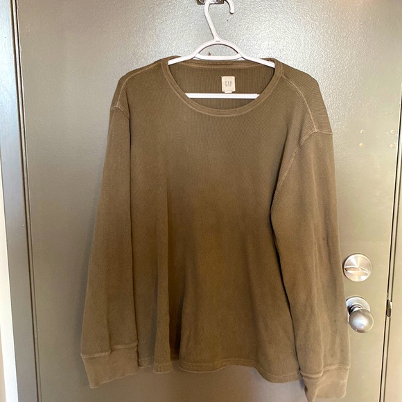 Waffle weave long sleeve t-shirt - Picture 1 of 1